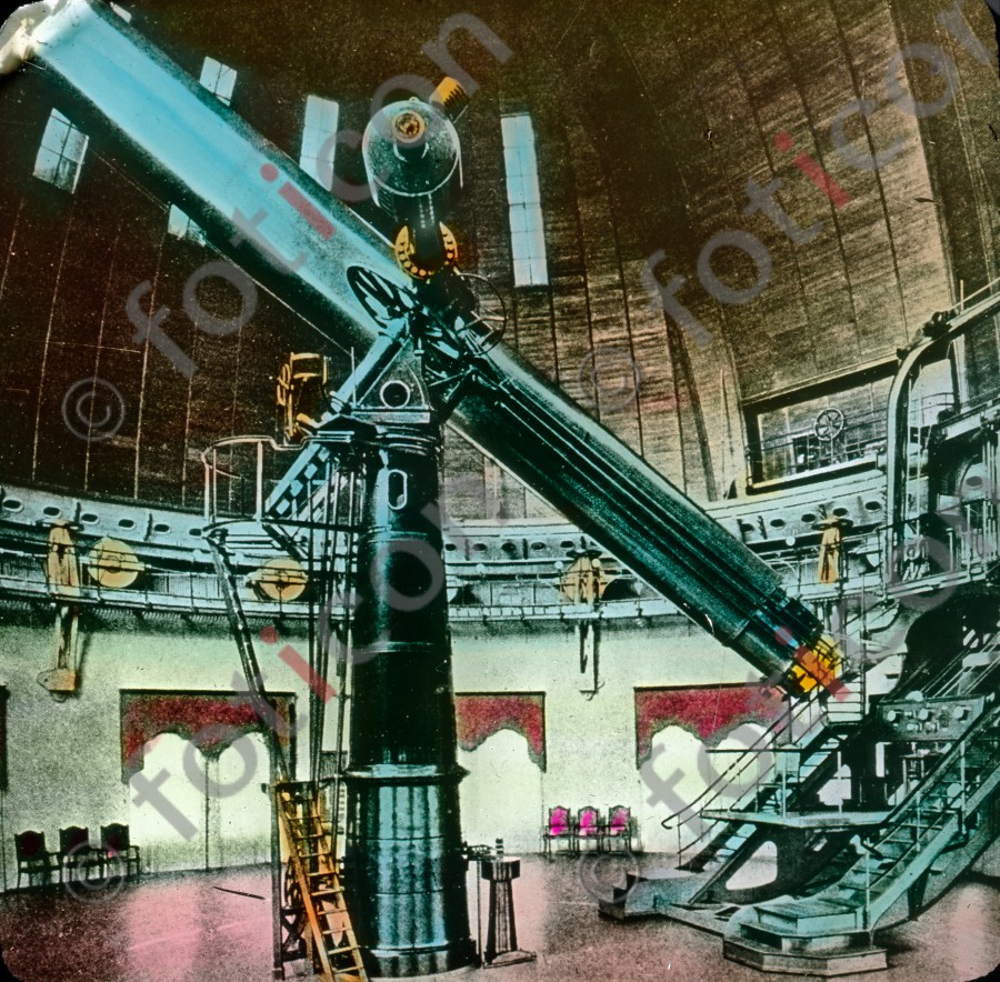 Inneres einer Sternwarte | Interior of an observatory (simon-sternenwelt-267-007.jpg)